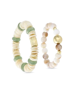 Ensemble de bracelets - Shell Duo