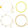 Ensemble de bracelets - Yellow Lemon