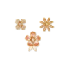 Ensemble de broches - Glittering Flowers
