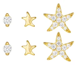 Ensemble de clous d'oreilles - Allstar Trio