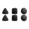 Ensemble de clous d'oreilles - Black Shapes