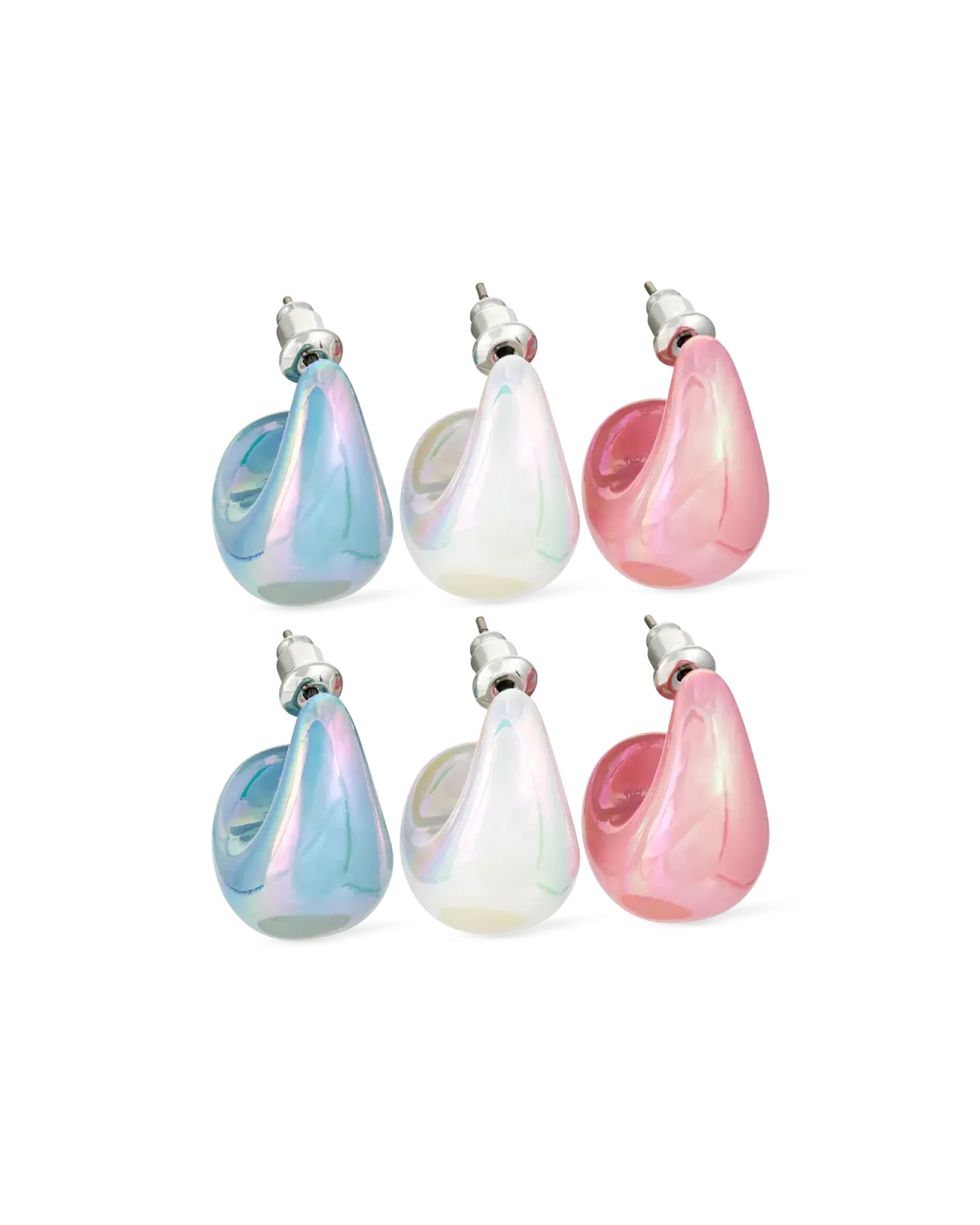 Ensemble de clous d'oreilles - Candy Glam