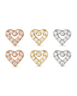 Ensemble de clous d'oreilles - Love Vibe
