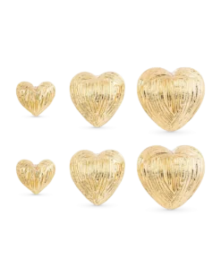 Ensemble de clous d'oreilles - Love Trio