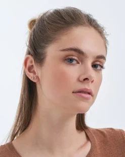 Ensemble de clous d'oreilles - Pretty Leaves