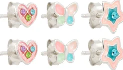 Ensemble de clous d'oreilles - Precious Pastel