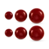 Ensemble de clous d'oreilles - Red Balls
