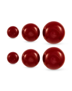 Ensemble de clous d'oreilles - Red Balls