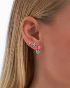 Ensemble de clous d'oreilles - Spring Wonder