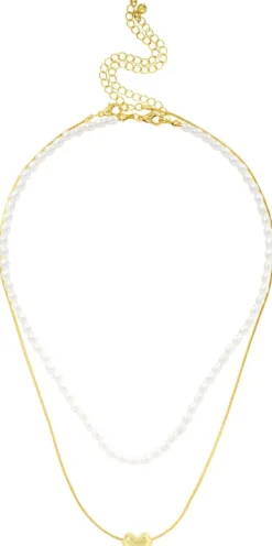 Ensemble de colliers - Puffy Pearl