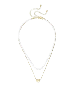 Ensemble de colliers - Puffy Pearl