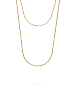Ensemble de colliers - Twisted Steel