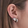 Ensemble de créoles - Classic Silver
