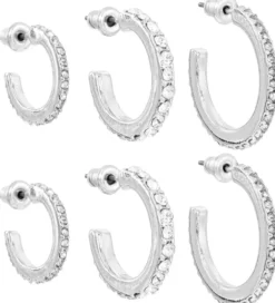 Ensemble de créoles - Essential Silver