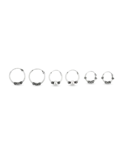 Ensemble de créoles - Ethno Silver