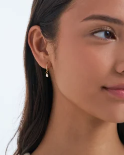 Ensemble de créoles - Freshwater Pearls