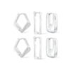 Ensemble de créoles - Geometric Huggies