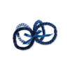 Ensemble d'elastiques á cheveux - Blue Navy