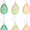 Ensemble de pendants d'oreilles - Colorful Gem