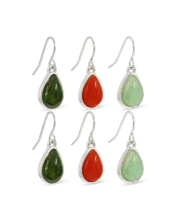 Ensemble de pendants d'oreilles - Aventurine Gems