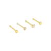 Ensemble de piercings - Golden Rounds