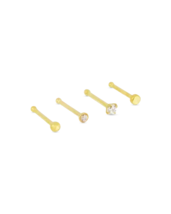 Ensemble de piercings - Golden Rounds