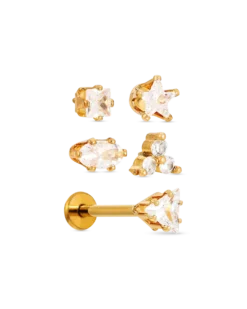 Ensemble de piercings - Several Zirkonias