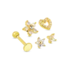 Ensemble de piercings - Shiny Garden