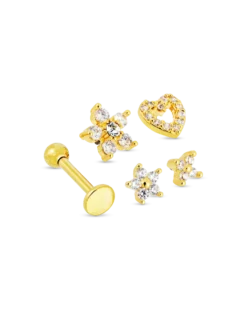 Ensemble de piercings - Shiny Garden