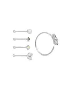 Ensemble de piercings - Silver Gleam