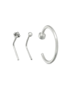 Ensemble de piercings - Simple Silver