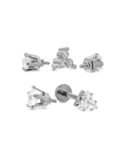 Ensemble de piercings - Various Zirconias