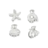 Ensemble de pinces á cheveux - Silver Shells