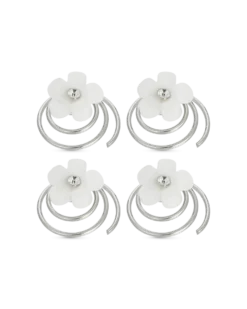 Ensemble d'épingles en spirale - Glitter Flower