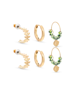 Ensemble pour les oreilles - Green Shells