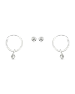 Ensemble pour oreilles - Hanging Zirconia