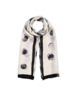 Foulard - Black Dots
