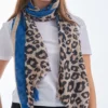 Foulard - Blue Leo