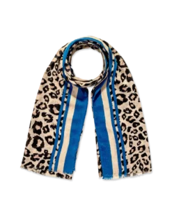Foulard - Blue Leo