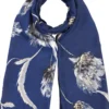 Foulard - Floral Navy