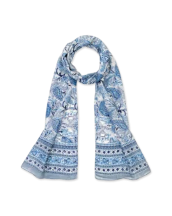 Foulard - Floral Serenity