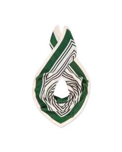 Foulard - Geometric Green