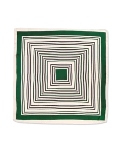 Foulard - Geometric Green