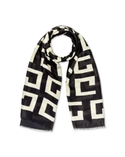 Foulard - Ivory Maze