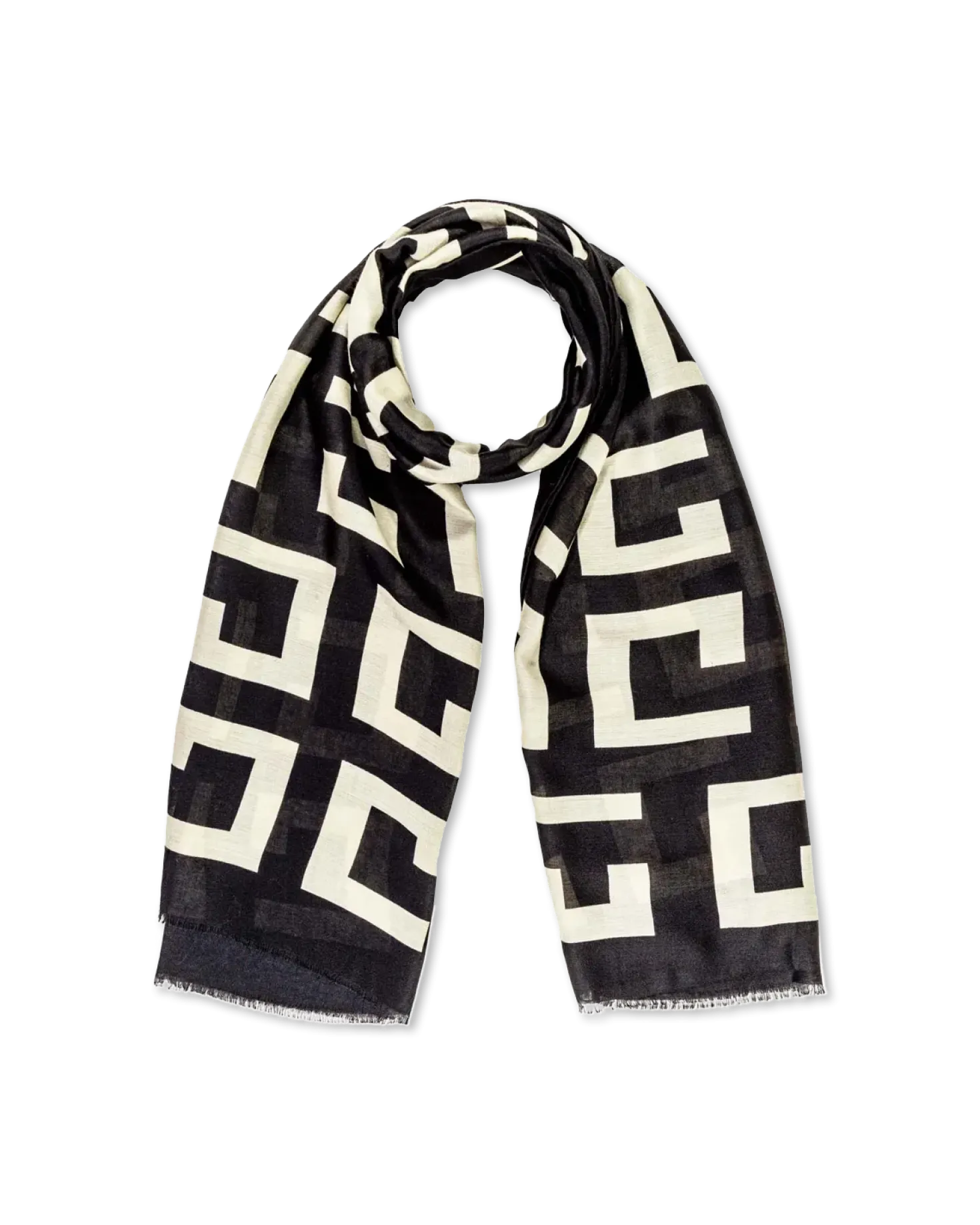 Foulard - Ivory Maze