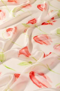 Foulard - Pink Tulip