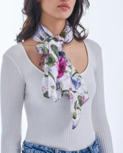 Foulard - Silky Flowers