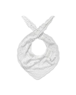 Foulard - White Crochet