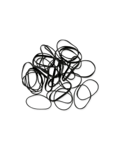 Élastique pour cheveux - Black Rubber