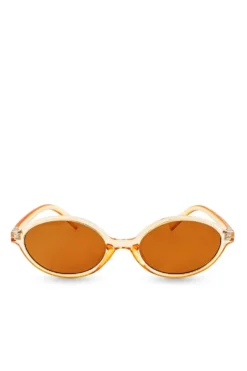 Lunettes de soleil - Beige Oval